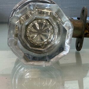 Elegant Clear crystal Door Knob
